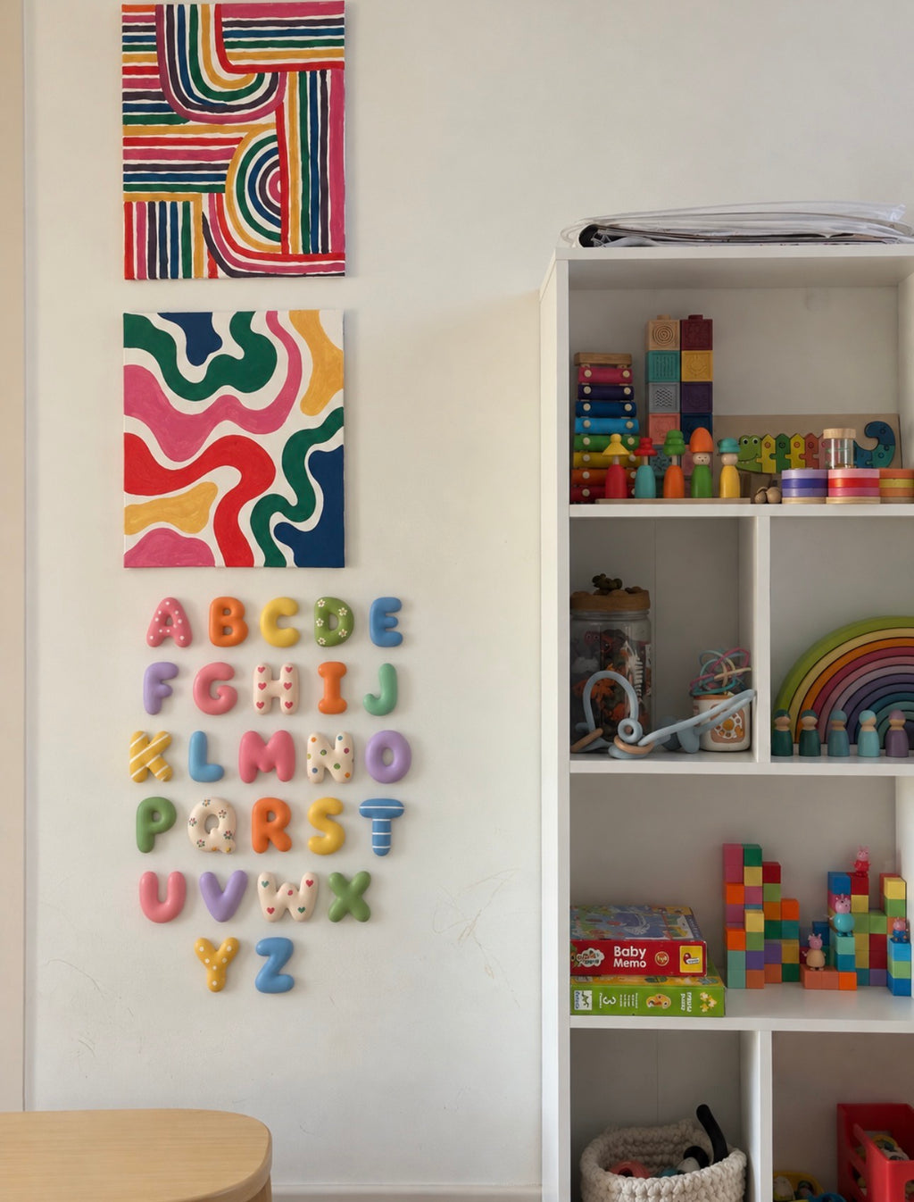 Kit Créatif « Mon Alphabet » - Lettres Bubble