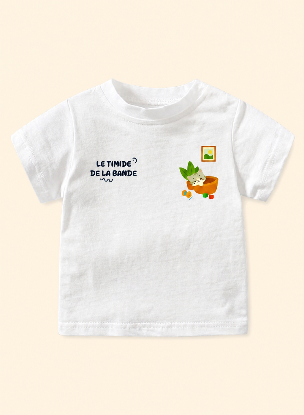 T-shirt Bio “Le Timide”