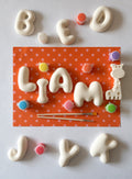 Kit Créatif « Mon Prénom » + Petit animal - Lettres Bubble