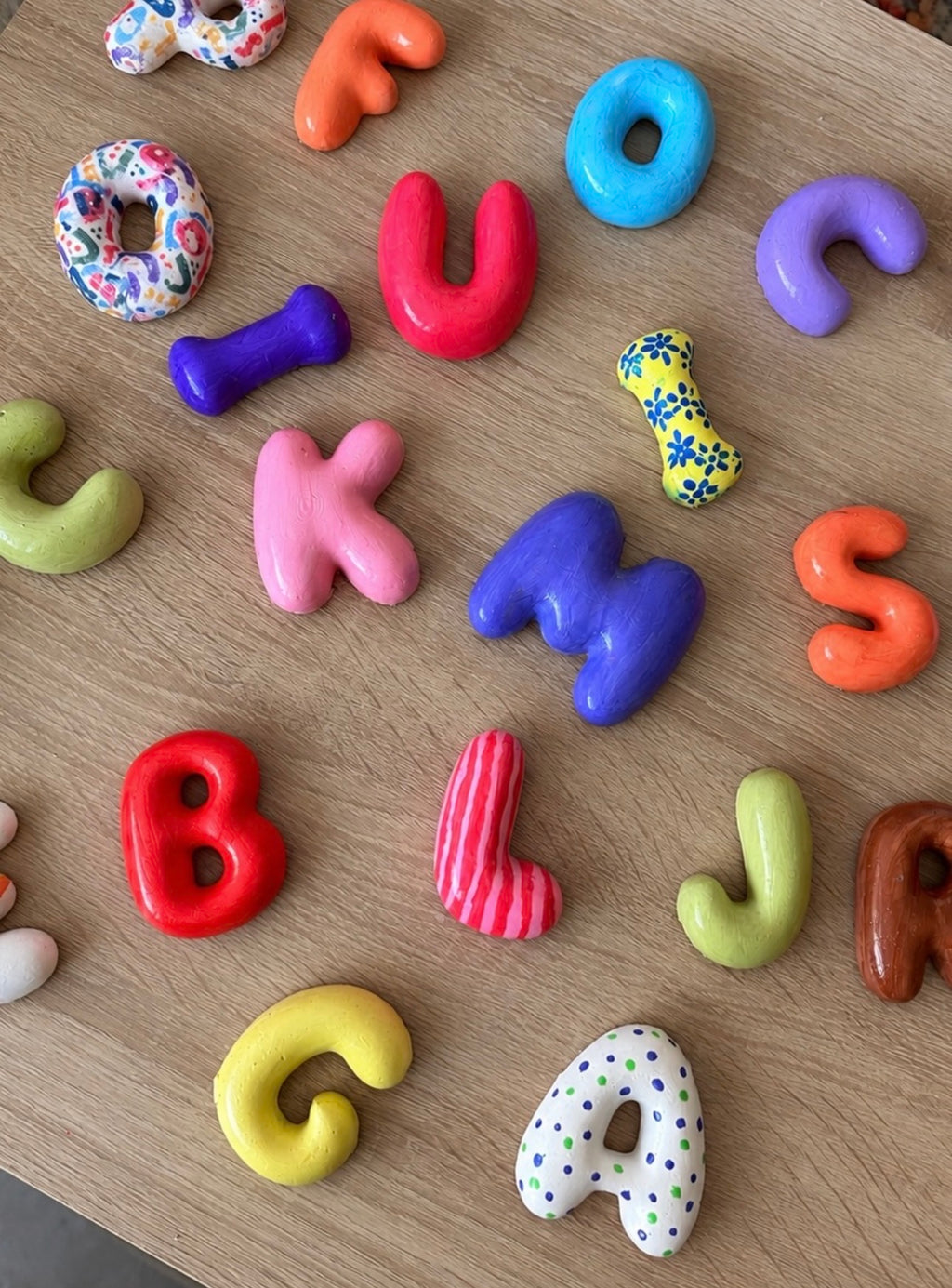 Kit Créatif « Mon Alphabet » - Lettres Bubble