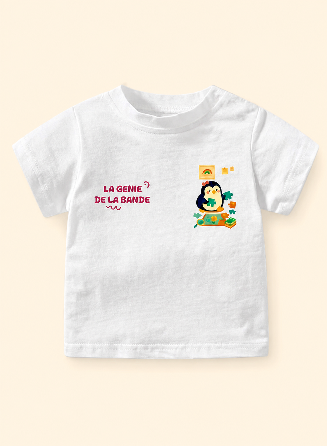T-shirt bio « Le Génie »