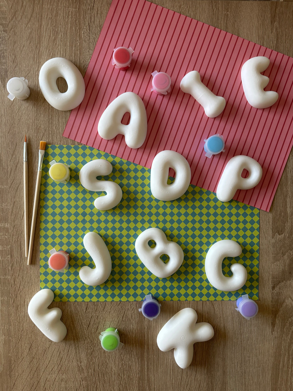 Kit Créatif « Mon Alphabet » - Lettres Bubble