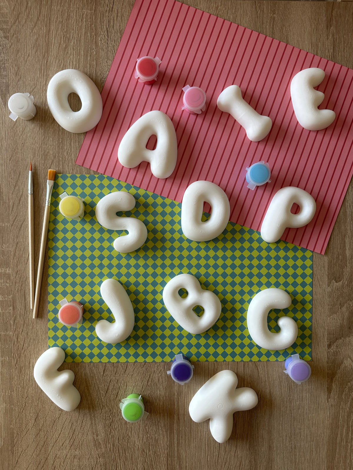 Kit Créatif « Mon Alphabet » - Lettres Bubble