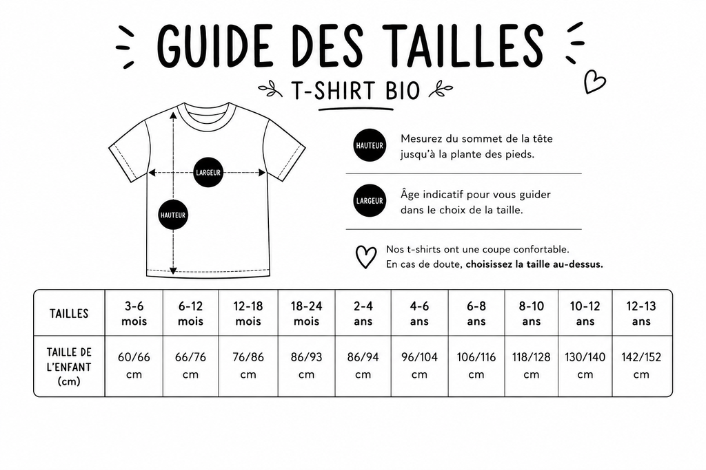 T-shirt Bio “Le Curieux”