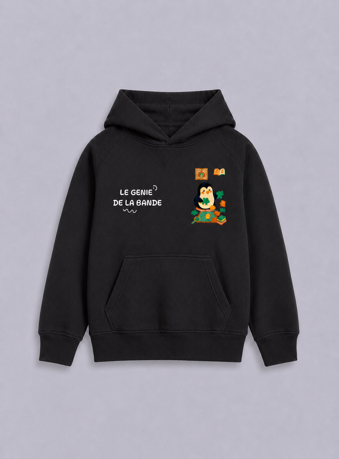 Sweat Kangourou Bio “Le Genie”