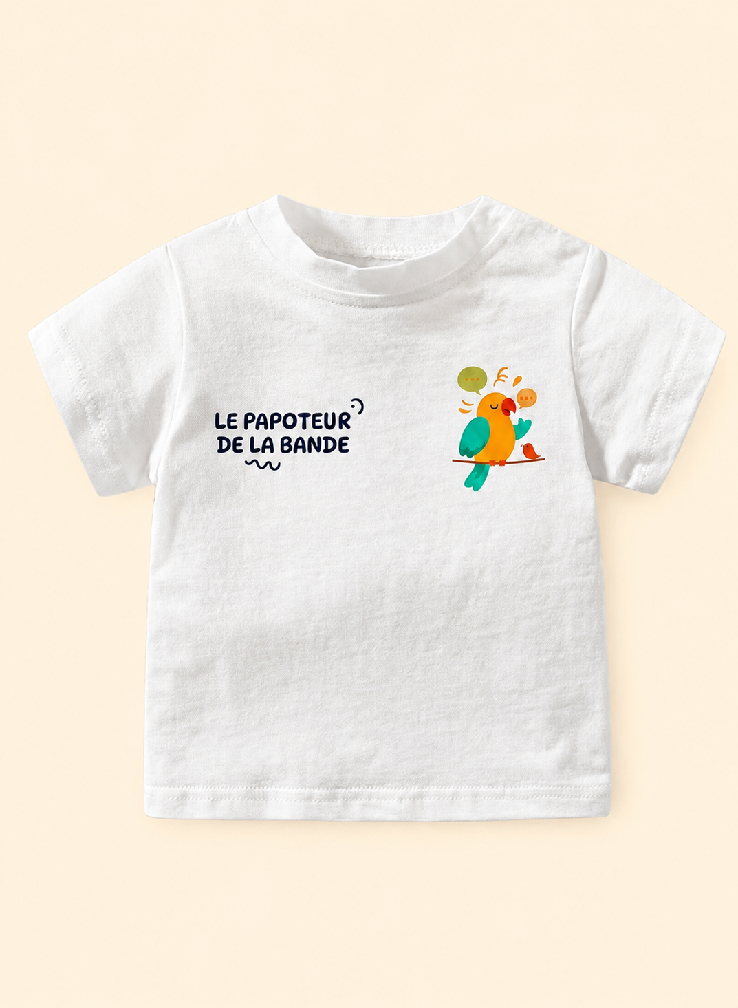 T-shirt bio « Le Papoteur »