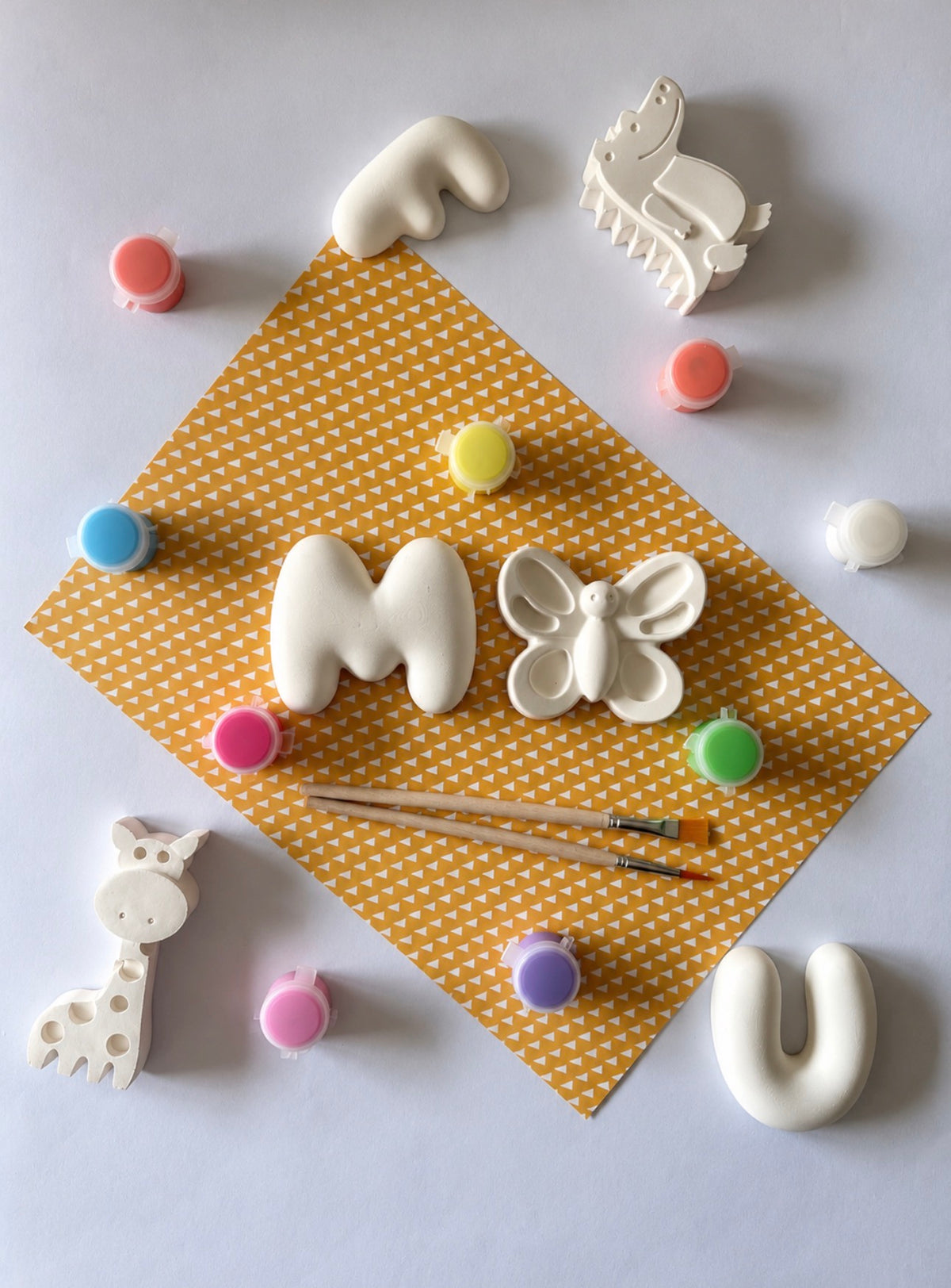 Kit Créatif « Mon Initiale » - Lettres Bubble