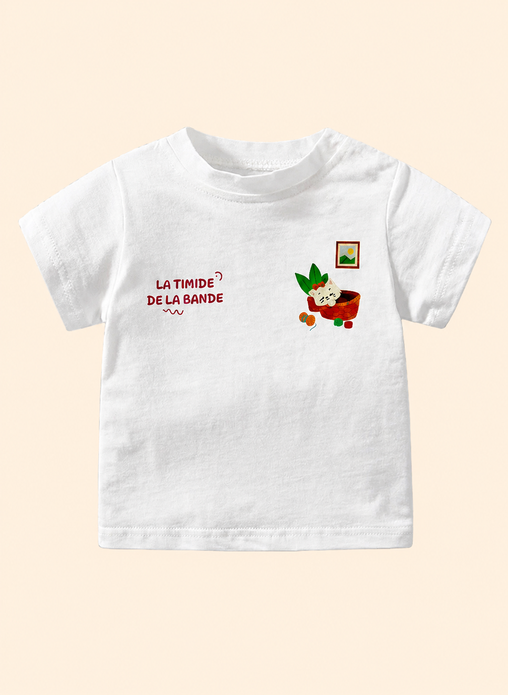 T-shirt Bio “Le Timide”