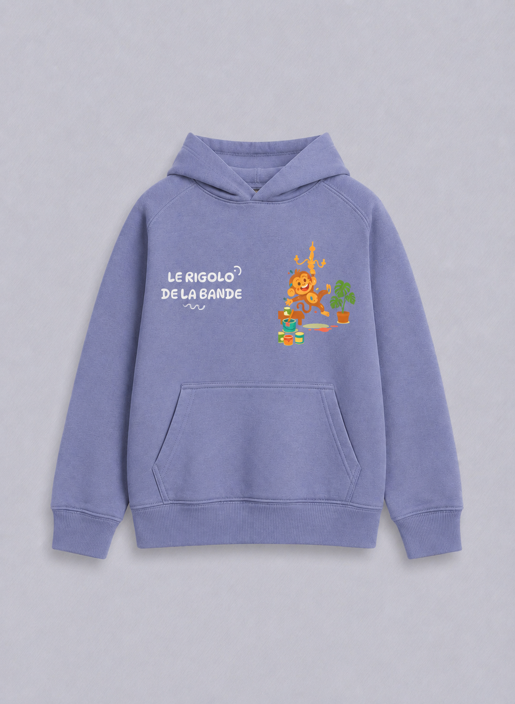 Sweat Kangourou Bio “Le Rigolo”