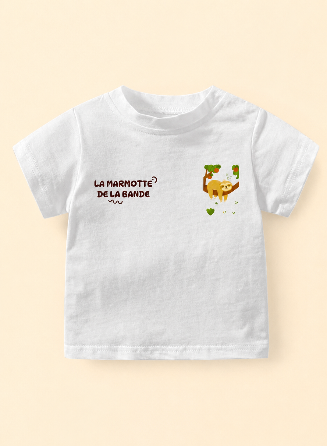 T-shirt Bio « La Marmotte »