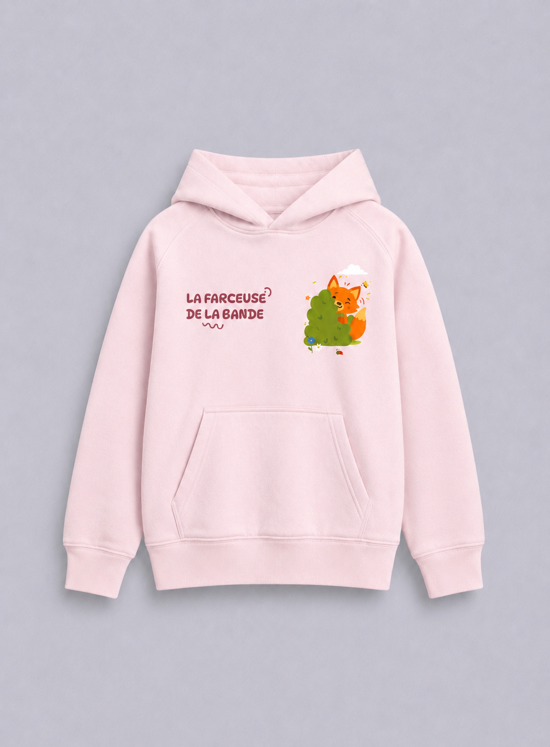 Sweat Kangourou Bio “Le Farceur”