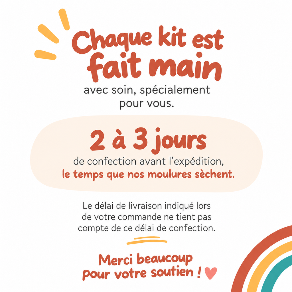 Kit Créatif « Mon Alphabet » - Lettres Bubble